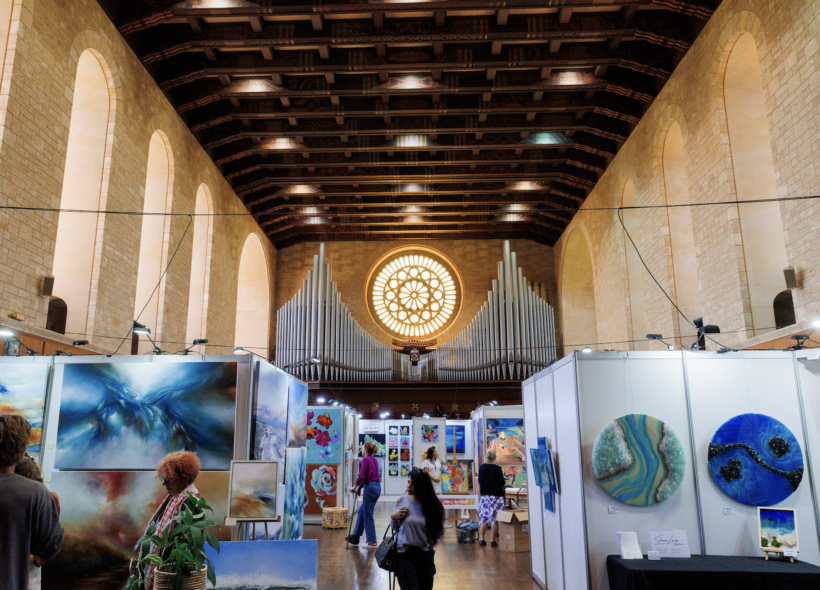 Join us for the Upmarket Art Fair in Perth! 